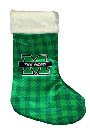 MU SC Plaid Stocking