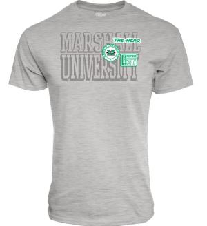 MU Blue84 Stickers Short Sleeve Tee