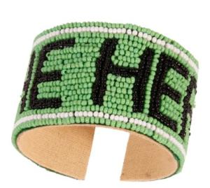 MU Desden Beaded Wrist Cuff