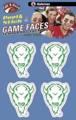 MU Fan-A-Peel Buffalo Face Decals