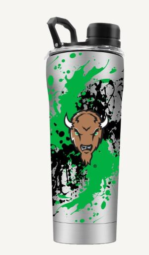 MU Game Time Sidekicks 20oz Shaker Bottle