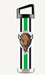 MU Game Time Sidekicks 22oz Striped Bottle