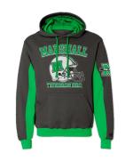 MU SI Originals Chenille Helmet Hooded Sweatshirt