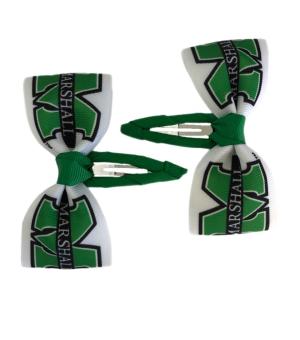 MU USA Bows Clippies 2pk