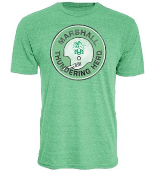 MU Blue84 Retro Helmet Short Sleeve Tee