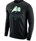 MU Nike Running Buffalo Bar Long Sleeve Tee