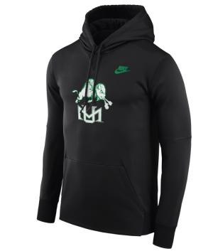 MU Nike Dri-Fit Running Buffalo Hooded Sweatshirt