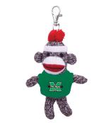 MU Jardine Plush Sock Monkey Keychain