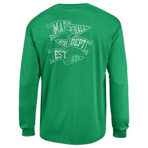 MU Champion Pennant Long Sleeve Tee
