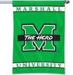 MU UB&F Big M The Herd Home Banner - Kelly Green