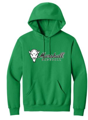 MU Script Baseball Hooded Sweatshirt -&nbsp;&nbsp;MULTIPLE COLORS