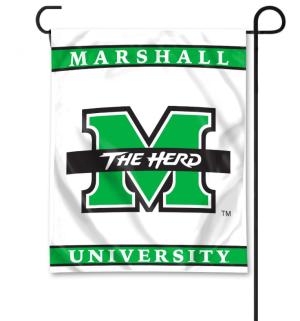 MU UB&F M The Herd Garden Flag - White