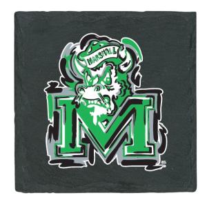 MU Neil JP Slate Coasters 4pk