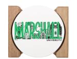 MU Neil Regina Coasters 4pk with Holder