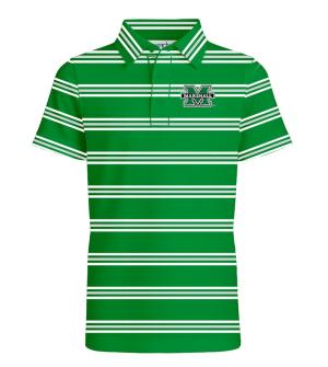 MU Garb Youth Striped Polo