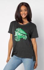 MU Chicka-D Ladies PomPom Short Sleeve Tee