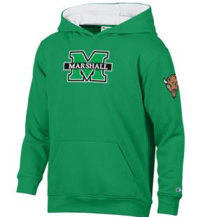 MU Champion Youth Contrast Hooded Sweatshirt