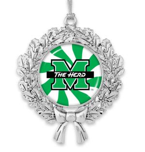 MU FTH Wreath Ornament