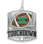 MU FTH Football Ornament