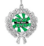 MU FTH Wreath Ornament
