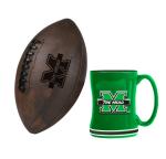 MU Logo Brands Mini Football and Mug Set