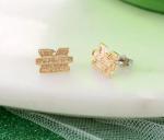 MU Seasons Jewelry Gold Stud Earrings