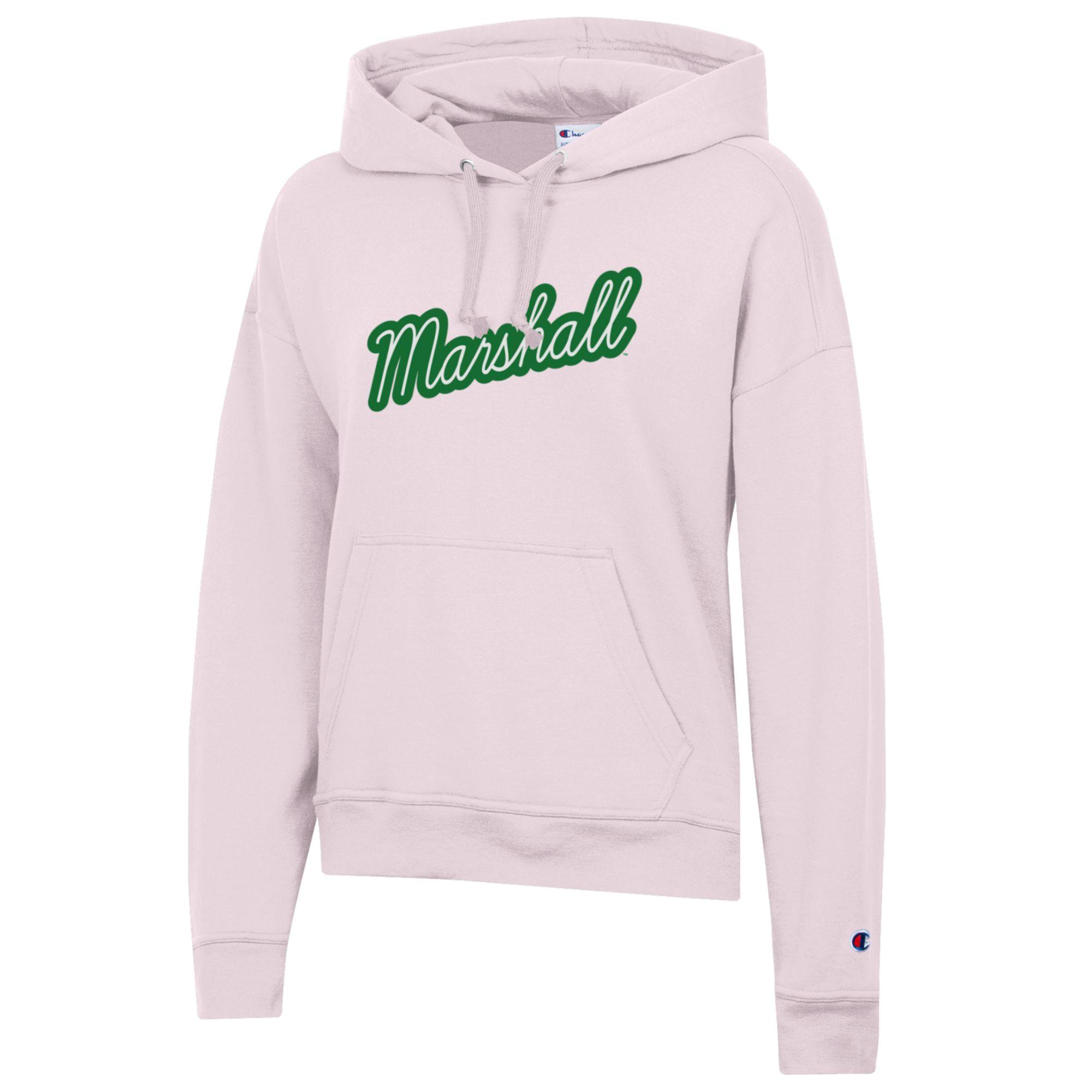 MU Champion Ladies Glitter Script Hooded Sweatshirt - MULTIPLE COLORS