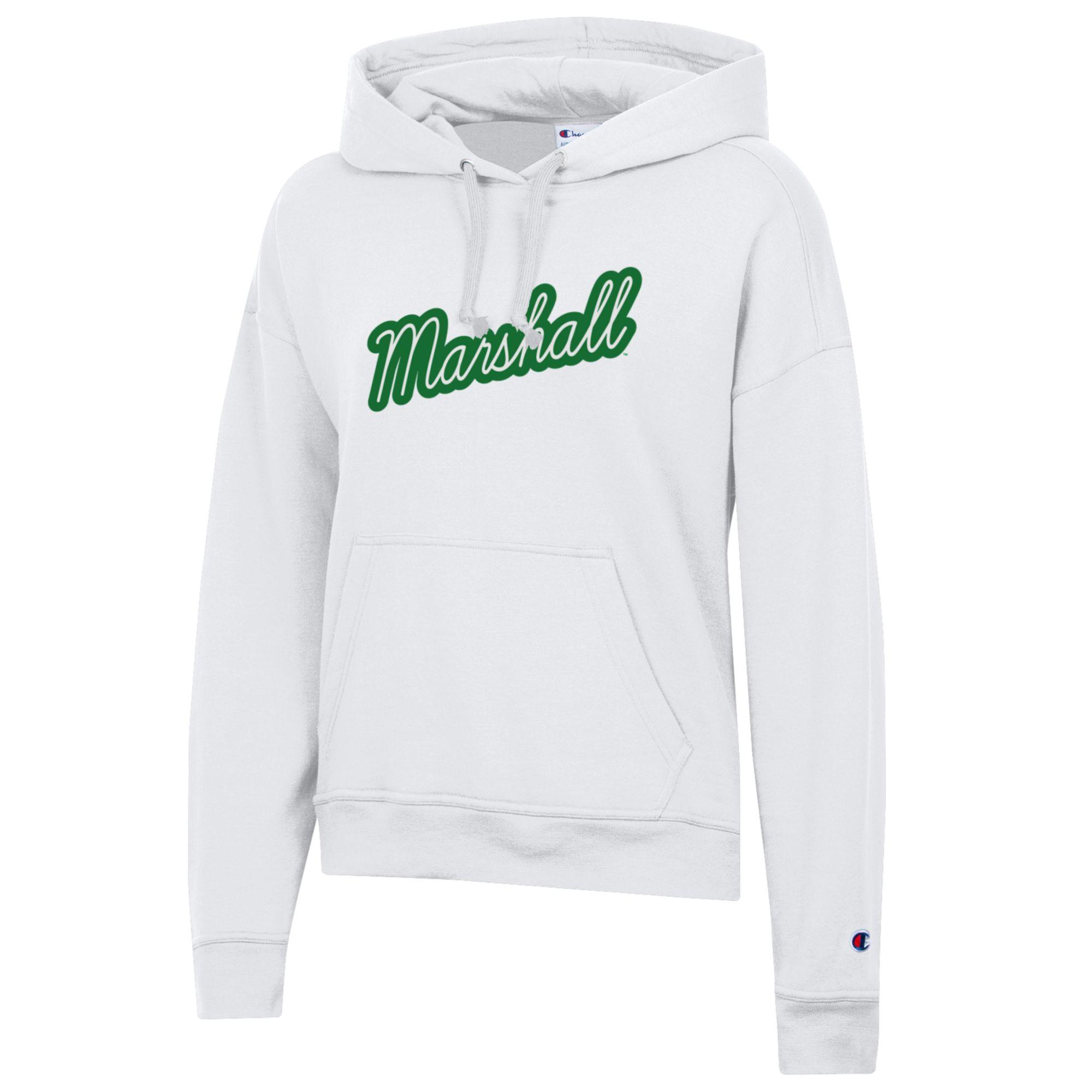 MU Champion Ladies Glitter Script Hooded Sweatshirt - MULTIPLE COLORS