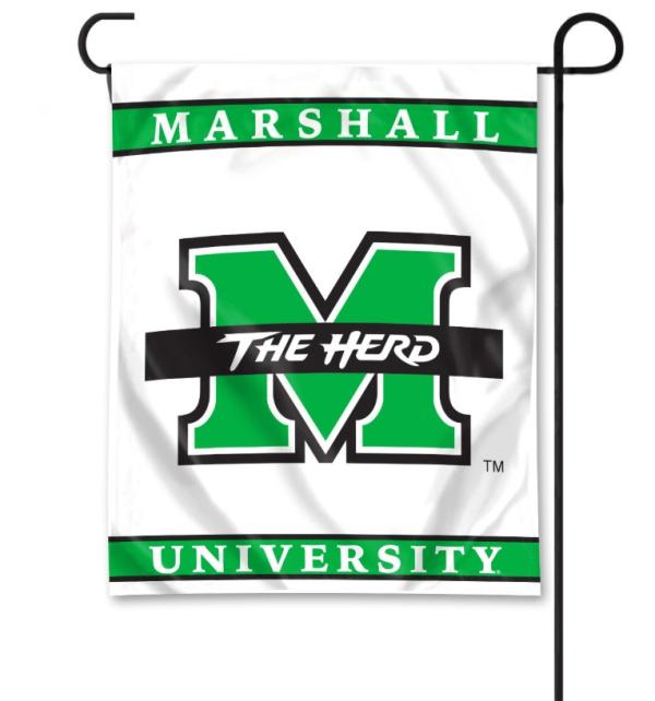 MU UB&F M The Herd Garden Flag - White