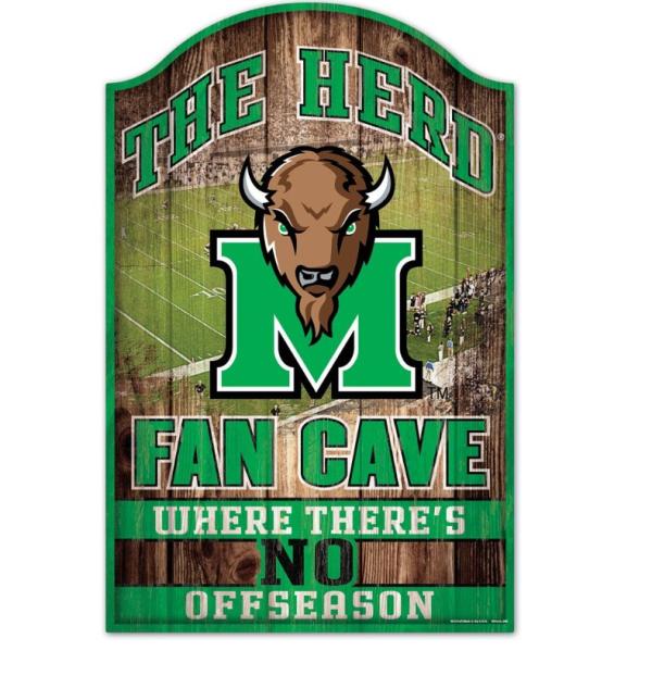 MU Wincraft 11x17 Fan Cave Sign