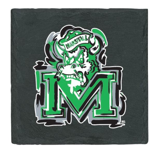 MU Neil JP Slate Coasters 4pk