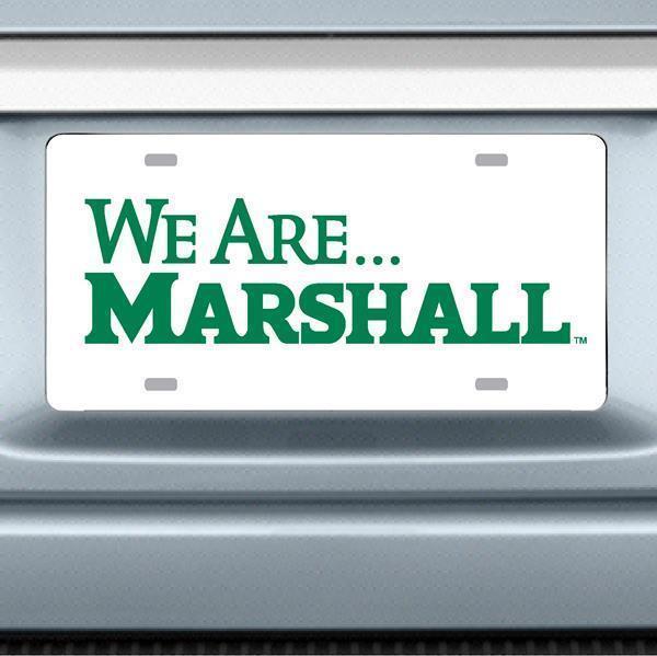 MU CDI We Are...White License Plate