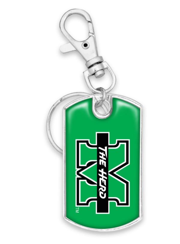 MU FTH Dogtag Key Chain