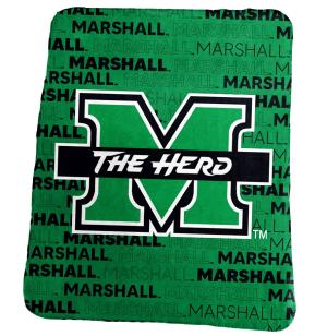 MU Logo Brands Fleece Blanket