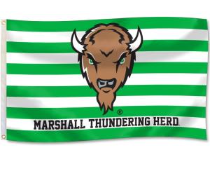 MU UB&F Stripe Buffalo Face 3x5 Flag