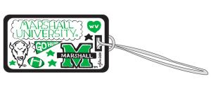 MU Julia Gash Embroidered Luggage Tag