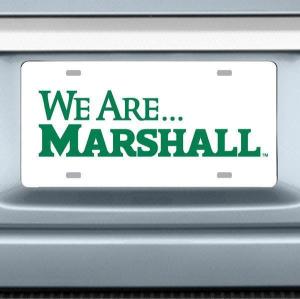 MU CDI We Are...White License Plate