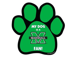 MU All Star Dogs Paw Magnet