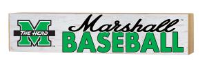 MU KH Baseball Wooden Block
