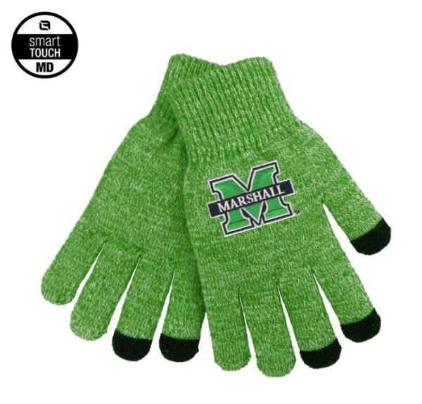 MU Logofit IText Marled Knit Glove (M)