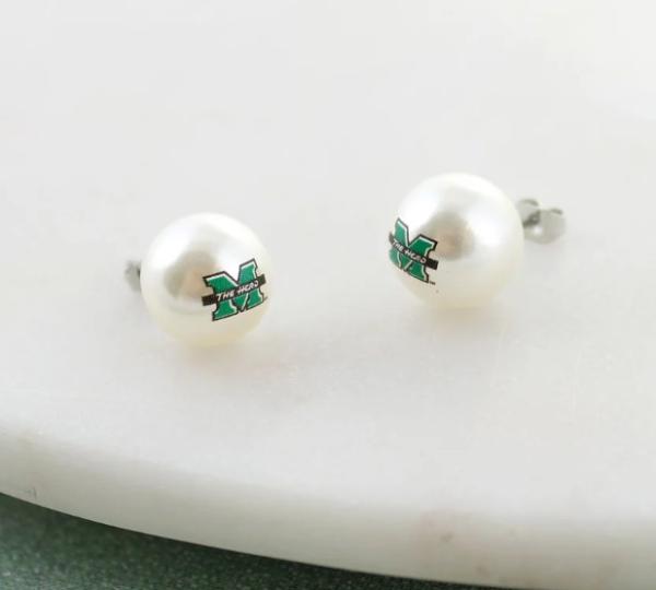 MU Season's Jewlery Pearl Stud Earrings