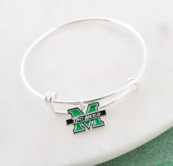 MU Season's Jewlery Wire Logo Bracelet