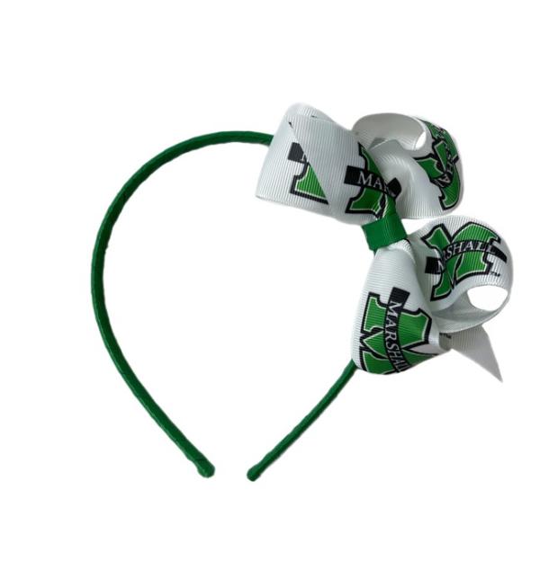 MU USA Bows Wrapped Headband w/ Junior Bow