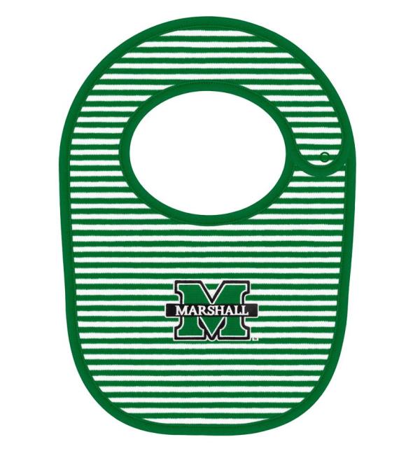 MU Creative Knitwear Striped Newborn Bib