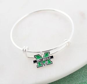 MU Season's Jewlery Wire Logo Bracelet