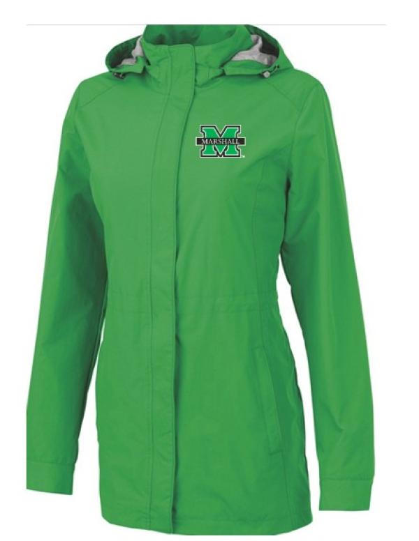 MU Ladies Full Zip Rain Jacket