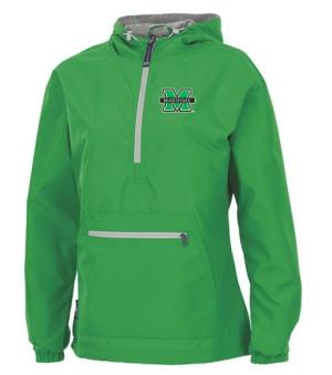 MU Ladies Pullover Rain Jacket