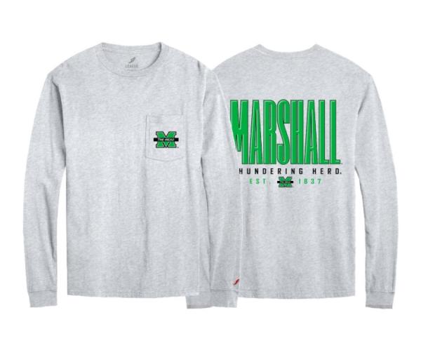 MU L2 All American Pocket Long Sleeve Tee