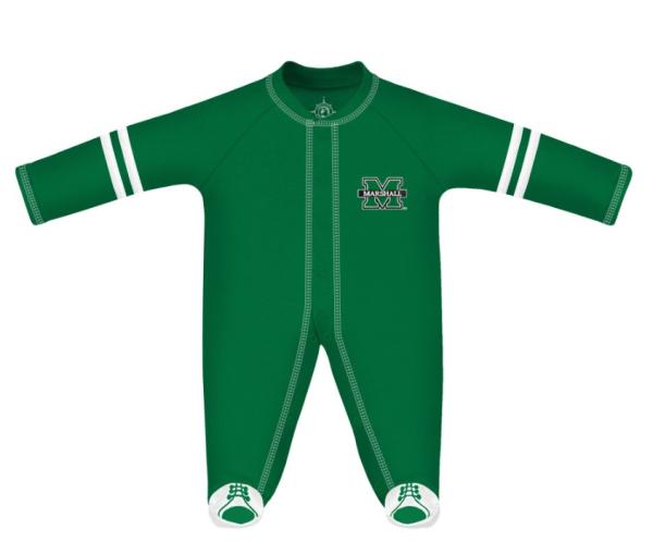 MU Creative Knitwear Infant Sport Footed Romper