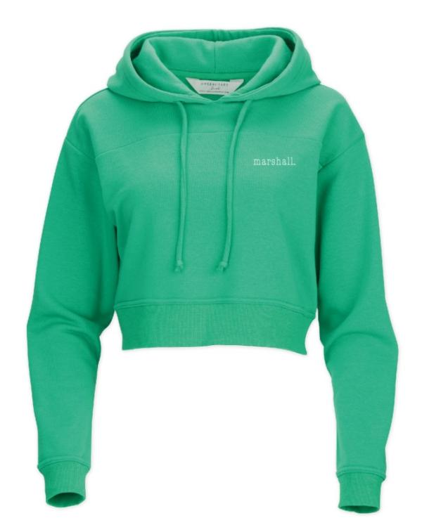 MU Boxercraft Ladies Crop Hooded Sweatshirt
